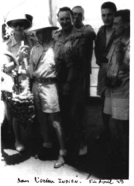 Photographie d’époque, légende inscrite sur l’image.